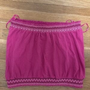 Anthropologie tube top, size Petite Large